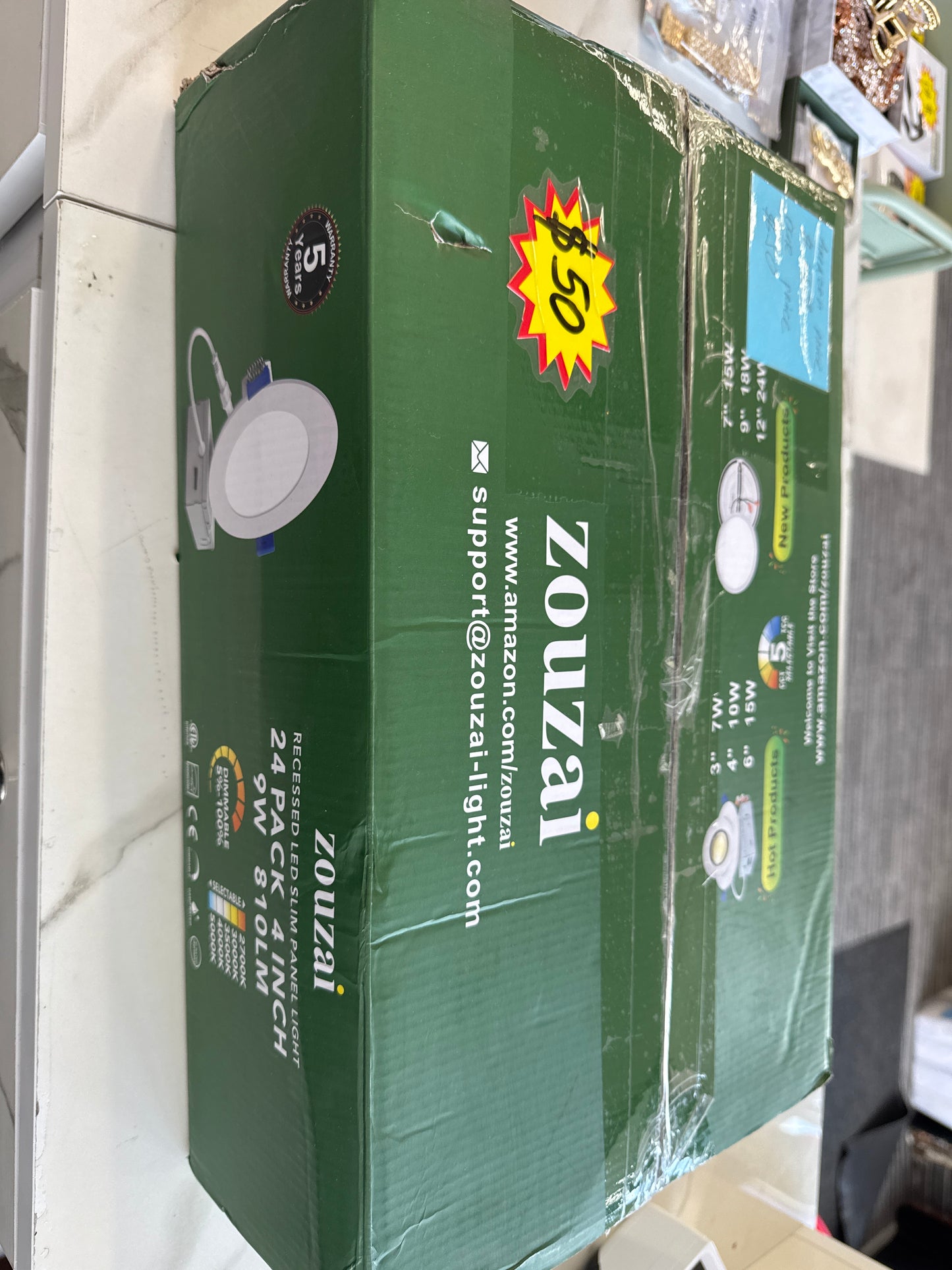 24 pack 4 inch led recessed lights