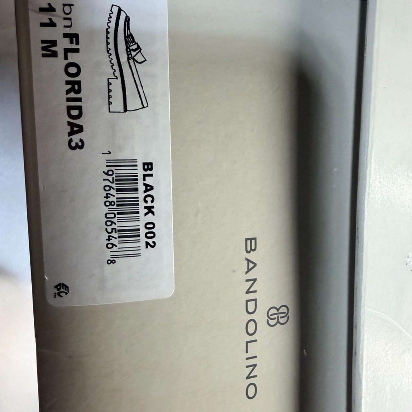 Bandolino Glossy Black Loafers with Gold Chain