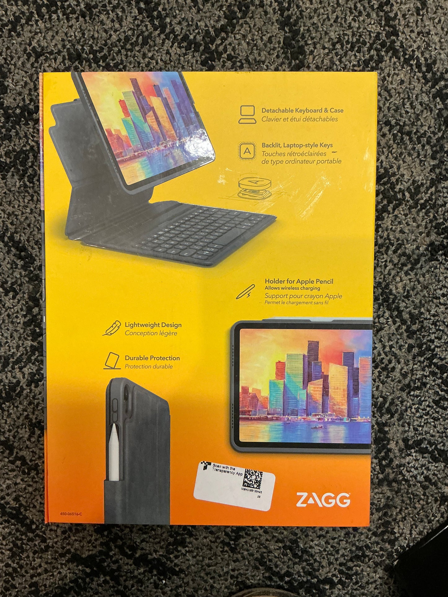 Zag book iPad case with keyboard