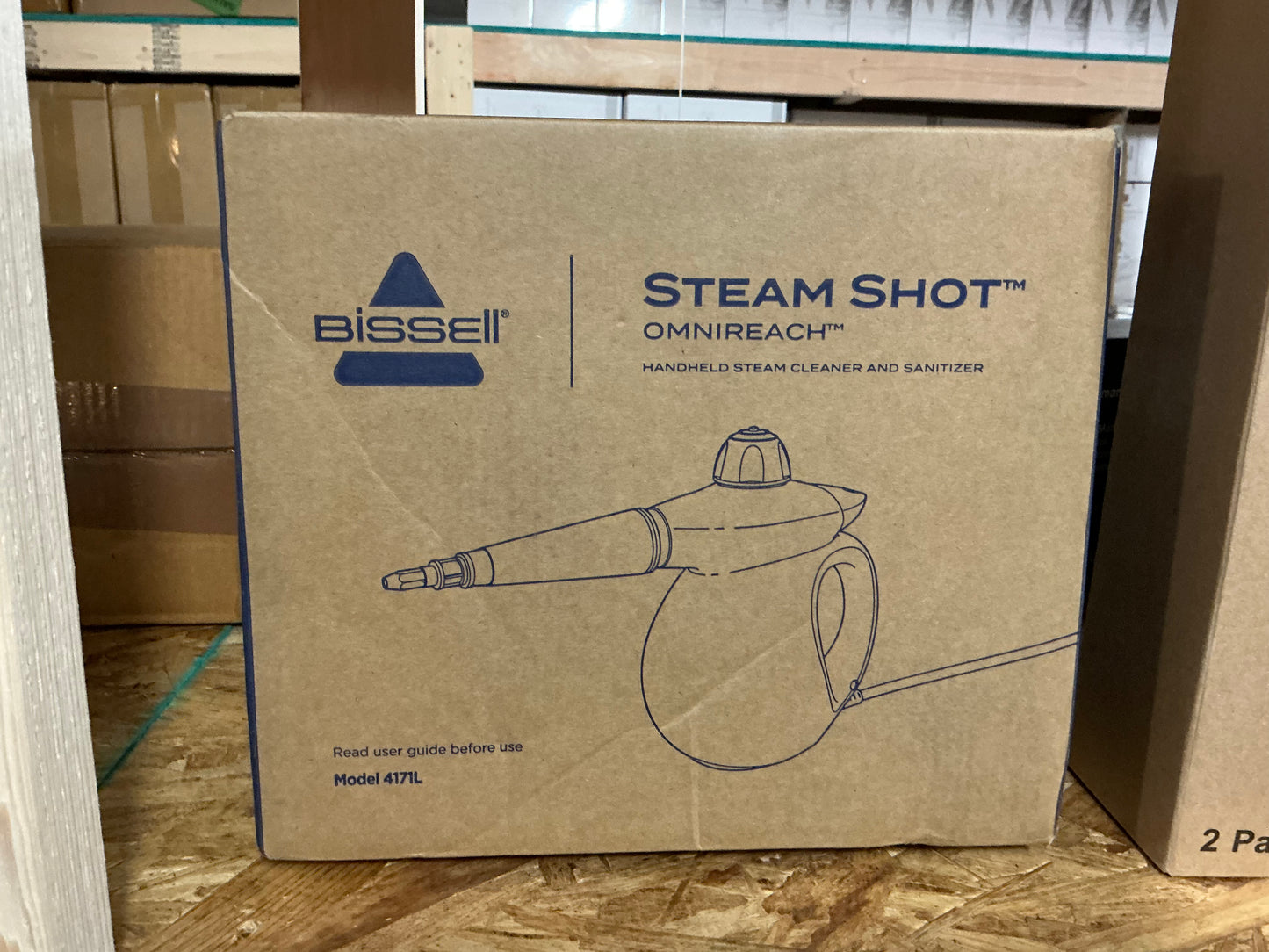Bissell steam shot