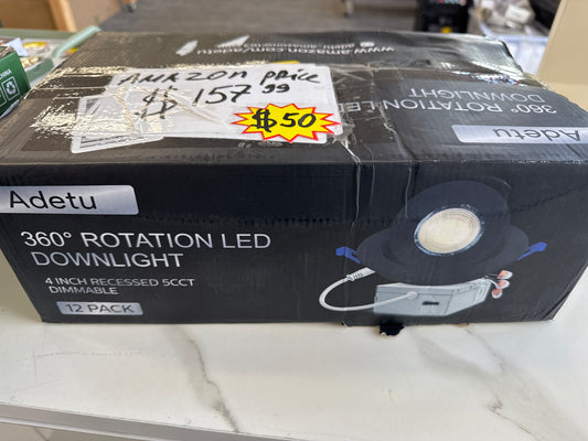 350 rotating led downlights