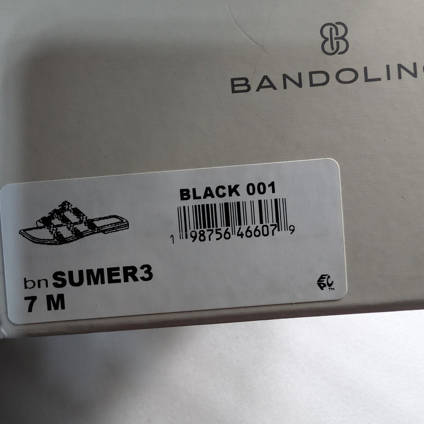 Bandolino Women's Elegant Black Woven Sandals