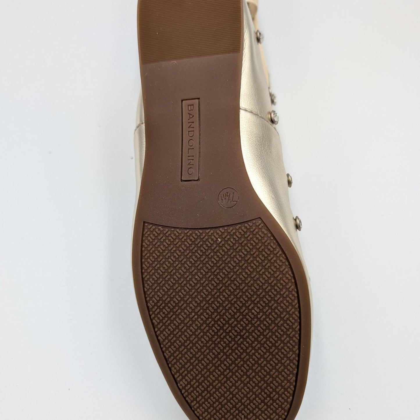 Bandolino Cream Embellished Flats