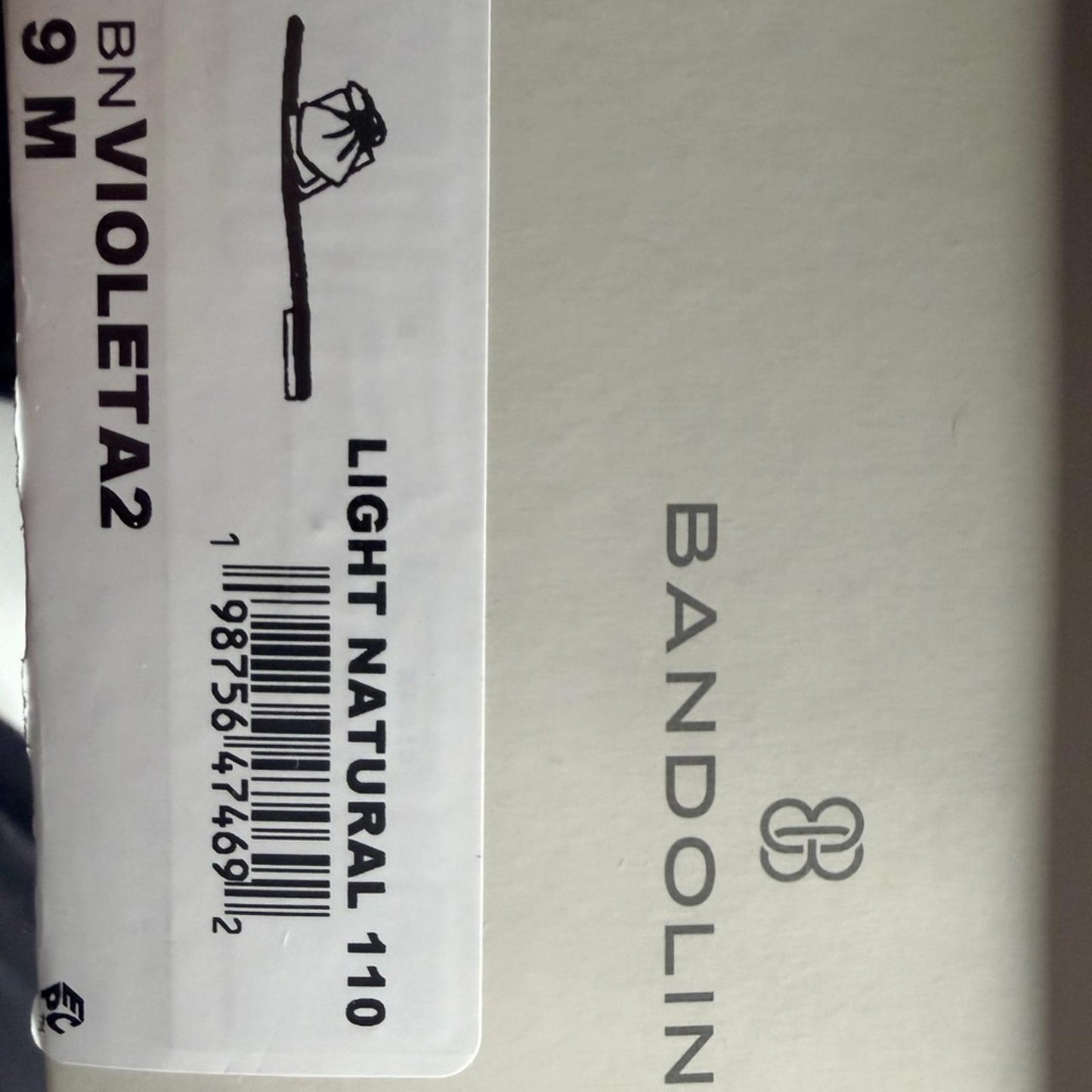 Bandolino Beige Striped Bow Sandals